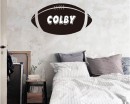 Rugby Customized Name Vinyl Decal Nursery Sticker